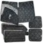 Preview: Set: Thermomatten schwarz Komplettset 9-teilig Mercedes Vito/Viano 2004-2014 (639) extralang