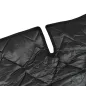 Preview: Detail Thermomatte Ausschnitt Fahrerhaus innen schwarz / außen silber