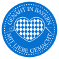 Preview: Label Bayern genäht