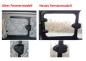 Preview: Thermomatten Premium Ford Nugget Plus Komplettset grau - zum Konfigurieren - mit farbigem Einfassband