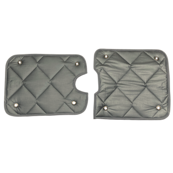 Preview: Thermomatten Wohnraummit grauer Innenseite und silberner Außenseite