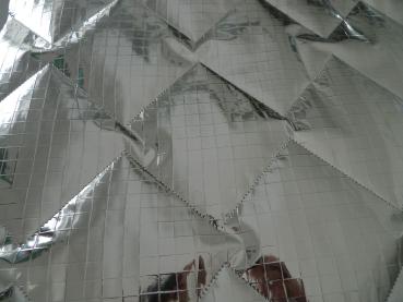 Thermomatte Ford Transit groß ab 2014 Fenster hinten rechts L2 - Beifahrerseite