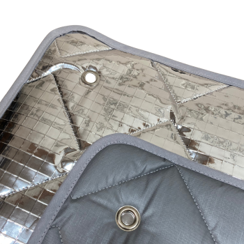 Preview: Thermomatten VW T5 ohne Originalverkleidung nur mittlere Fenster 2tlg PREMIUM