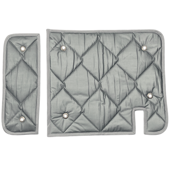 Preview: Thermomatten für nachgerüstete Schiebefenster mit grauer Innenseite