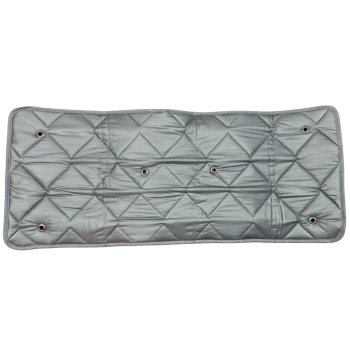 Thermomatten Wohnraum mit grauer Innenseite und silberner Außenseite