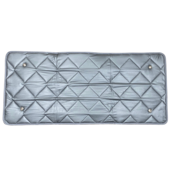 Thermomatten Wohnraum mit grauer Innenseite und silberner Außenseite