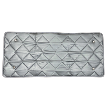 Thermomatten Wohnraum mit grauer Innenseite und silberner Außenseite