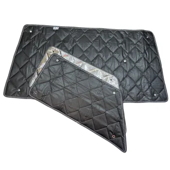 Thermomatten schwarz Fahrerhaus T3 - Isomatten Standard