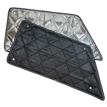 Preview: Thermomatten schwarz Fahrerhaus T3 - Isomatten Standard