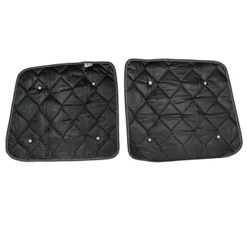 Thermomatte schwarz VW T4 Doppeltür niedrig 2-tlg. STANDARD