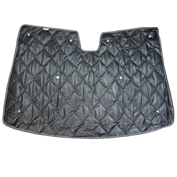 Preview: Thermomatten schwarz T7 Multivan / California Fahrerhaus Standard - incl. kleine Fenster