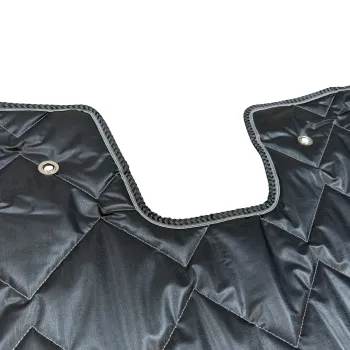 Preview: Thermomatten schwarz T7 Multivan / California Fahrerhaus Standard - incl. kleine Fenster