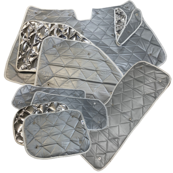 Thermomatten Komplettset T7 Multivan Wohnraum kurzer Überhang Standard