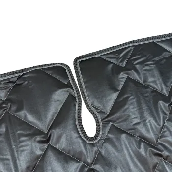 Preview: Thermomatten schwarz Fahrerhaus Ford Transit ab 2014 (großer Transporter) STANDARD