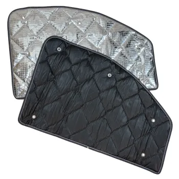 Preview: Thermomatten schwarz Fahrerhaus Renault Kangoo 2008-2021 - STANDARD