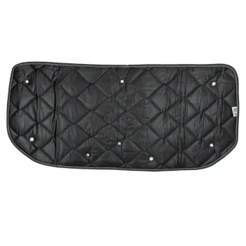 Thermomatten schwarz Ford Custom, Nugget und Tourneo ab 2012 - 09/2023 Heckklappe ohne Scheibenwischer