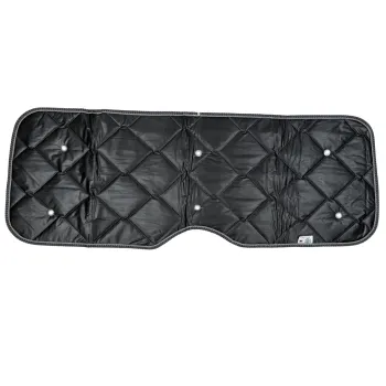 Set: Thermomatten schwarz Komplettset 8-teilig Ford Tourneo Custom V710 ab 10/2023 / VW neuer Transporter - langer Radstand