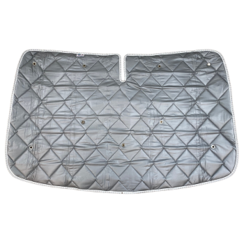 Preview: Thermomatten Ford Tourneo Custom V710 ab 10/2023 / VW neuer Transporter Fahrerhaus (mit Ausschnitt Spiegel)