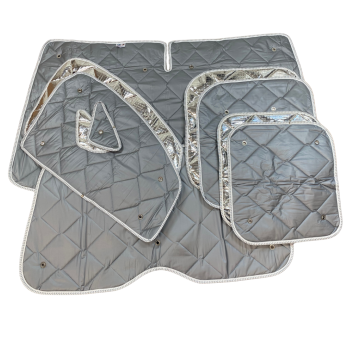 Thermomatten Set, 10 teilig, Wohnraum kurzer Radstand, Heckklappe