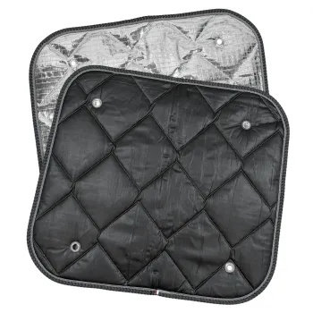 Preview: Thermomatten schwarz VW Caddy 2004 - 2020 Wohnraum kurzer Radstand