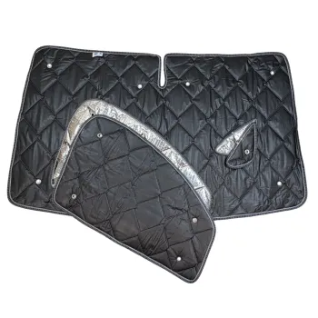 Thermomatten schwarz VW Caddy 2004 - 2020 Fahrerhaus