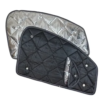 Preview: Thermomatten schwarz VW Caddy 2004 - 2020 Fahrerhaus