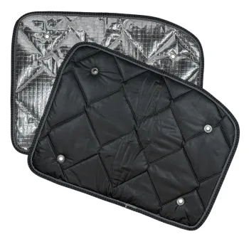 Preview: Thermomatten VW Caddy 5 schwarz ab 11/2020 / Ford Tourneo Connect ab 5/2022 Wohnraum kurzer Radstand
