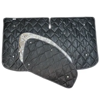 Thermomatten schwarz Fahrerhaus Renault Trafic / Opel Vivaro / Nissan Primastar/NV300 (X82) ab 2015 - STANDARD