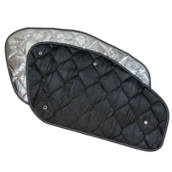 Preview: Thermomatten schwarz Fahrerhaus Renault Trafic / Opel Vivaro / Nissan Primastar/NV300 (X82) ab 2015 - STANDARD