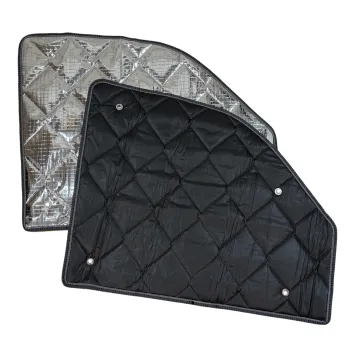 Preview: Thermomatten schwarz VW Crafter / MAN TGE ab 2017 Fahrerhaus