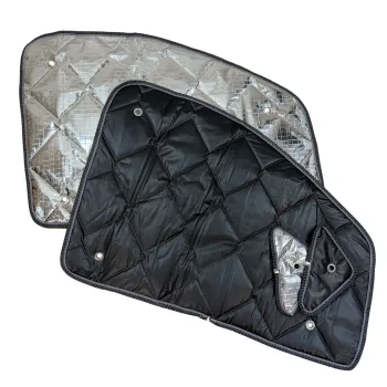 Preview: Thermomatten schwarz Mercedes Vito Tourer und V-Klasse ab 2016 Fahrerhaus