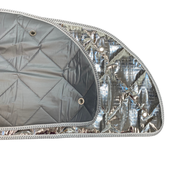 Preview: Detail Thermomatten innen grau / außen silber