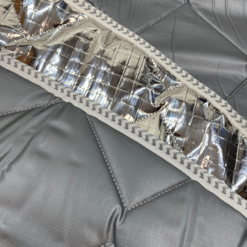 Preview: Detail Thermomatten innen grau / außen silber