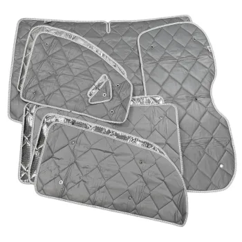 Thermomattenset 10 teilig grau