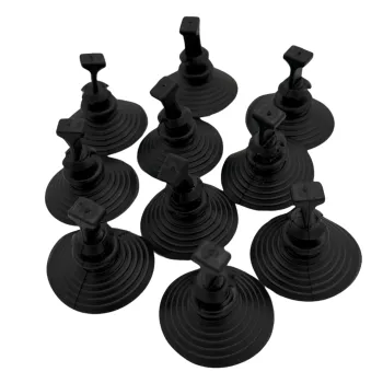 Preview: Saugnäpfe 40 mm Standard schwarz - 10er Pack