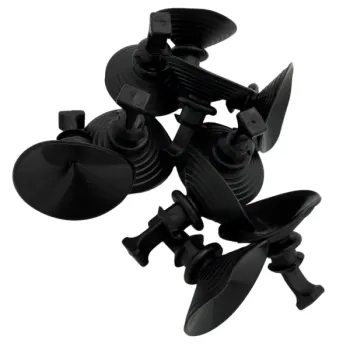 Saugnäpfe 40 mm Standard schwarz - 10er Pack
