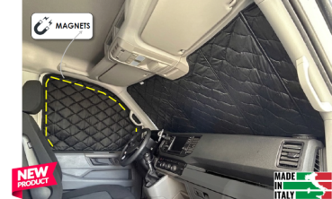 ThermoMag – Thermoschutz-Set für den Fahrerhaus-Bereich - VW Crafter, ab Bj. 2017