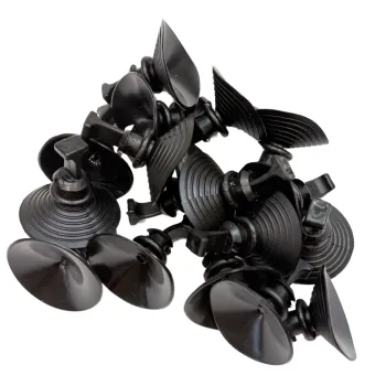 Preview: Saugnäpfe schwarz