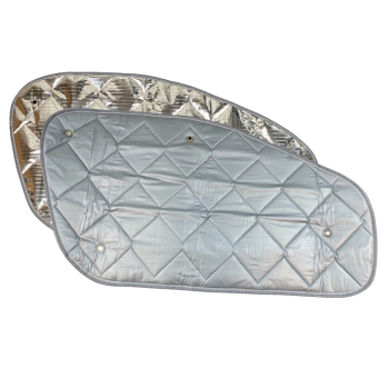 Preview: Thermomatten Wohnraum innen grau außen silber