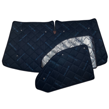 Thermomatten Fahrerhaus mit schwarzer Innenseite und silberner Außenseite