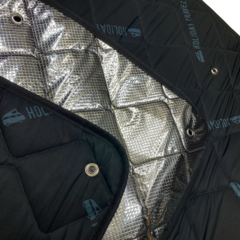 Preview: Detail Thermomatte schwarz / silber