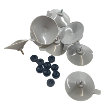Saugnäpfe mit Schraubverschluss