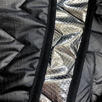 Preview: Detail Thermomatte Vorder- und Rückseite