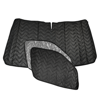 Thermomatte Fahrerhaus mit schwarzen Innenseite und silberner AUßenseite