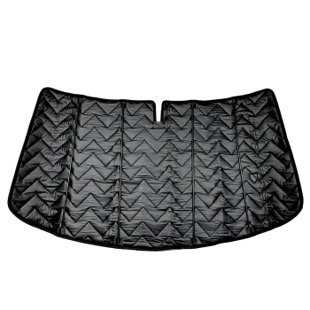 Preview: Thermomatte Frontscheibe mit MAgnetbefestigung und Stäben zur Stabilisierung