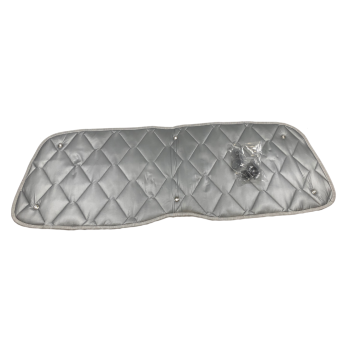 Thermomatten Heckklappe mit grauer Innenseite und silberner Außenseite