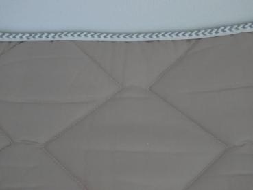 Preview: Gesteppte Innenseite einer Thermomatte für VW T5/T6/T6.1 mit langem Radstand, ohne Innenverkleidung.