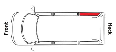Skizze Van markierter Wohnraumbereich