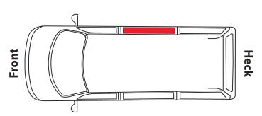 Skizze Van markierter Wohnraumbereich