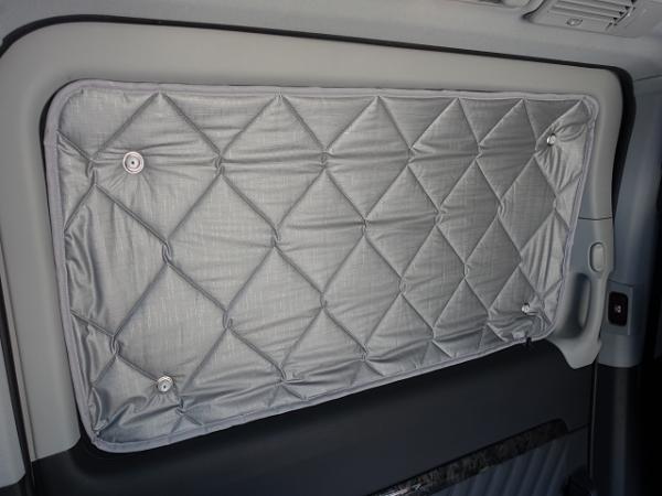 Thermomatten Premium Mercedes Viano V-Klasse ab 2003 - 2014  Komplettset - zum Konfigurieren - mit farbigem Einfassband
